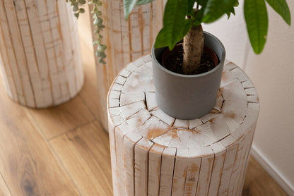 グリーンベース グリーン ベース 花台 天然木 ホワイト ナチュラル プランターベース おしゃれ 観葉植物 インテリア 造花 ガーデン ウェディング(代引不可)