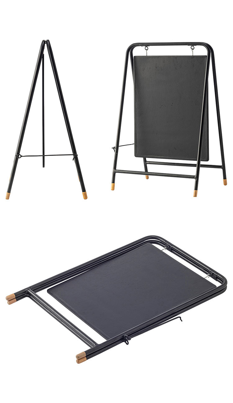 看板 店舗用 立て看板 おしゃれ スタンド 両面 折りたたみ サインボード ブラック ホワイト シンプル 屋外 ディスプレイ インテリア 雑貨 店舗 マルシェ スタイリッシュ モノトーン(代引不可)