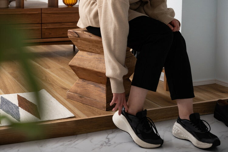 スツール 花台 玄関スツール 小物置き 面取り加工 ベッドサイド ソファサイド 椅子 コンパクト シンプル ナチュラル 古材 パイン材 天然木 ファブリック(代引不可)