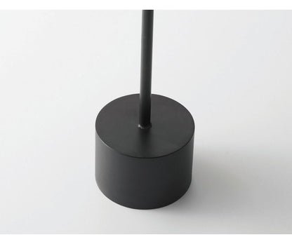 サイドテーブル ラウンド 丸型 幅40cm 高さ50cm 花台 植木台 シングルレッグ スタイリッシュ テーブル ナイトテーブル アイアン 木製 天然木 オーク おしゃれ シンプル ナチュラル ブラック(代引不可)