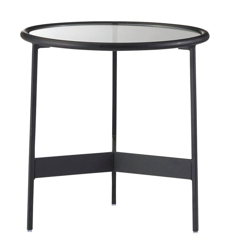 ガラステーブル 幅38cm ラウンドテーブル 丸型 円形 サイドテーブル ソファサイド ベッドサイド ガラス ローテーブル センターテーブル アイアイン 室内 おしゃれ シンプル 異素材(代引不可)