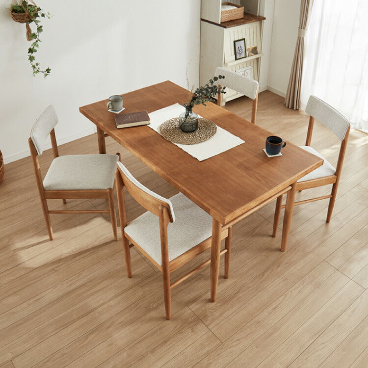 ダイニングチェア 単品 アームレス 完成品 おしゃれ 北欧 天然木 木製 リビングチェア パーソナルチェア ファブリック ダイニング 新生活 一人暮らし ハイバック 背もたれ(代引不可)