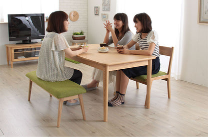 ベンチ おしゃれ 北欧 幅102cm 椅子 長椅子 低め 低い ロー イス ダイニングベンチ チェア チェアー ソファ ソファー 背もたれなし 木脚 布 ファブリック 可愛い シンプル モダン(代引不可)