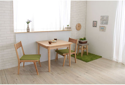 モタ ダイニングチェア チェア チェアー 椅子 イス おしゃれ 単品 完成品 木製 天然木 北欧 座面高 37cm 布地 ファブリック アームレス 肘なし 背もたれ ナチュラル シンプル(代引不可)