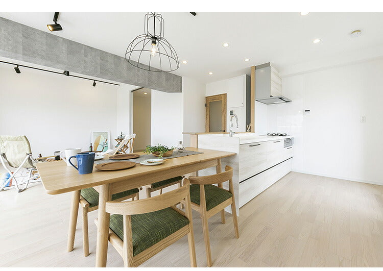 【同色2脚セット】ヘンリー ダイニングチェア HOC-541 東谷 椅子 いす 布張り おしゃれ スタイリッシュ 北欧風 モダン カフェ 一人掛け ヴィンテージ ナチュラル 天然木 木製 ロースタイル 背もたれ(代引不可)