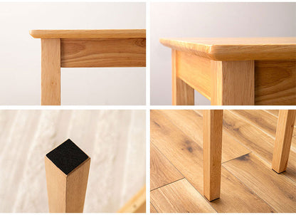 デスク 天然木 幅90cm 組み立て式 木製 リビングテーブル ダイニングテーブル おしゃれ かわいい シンプル 北欧 インテリア シンプル 机 テーブル リビング ダイニング(代引不可)