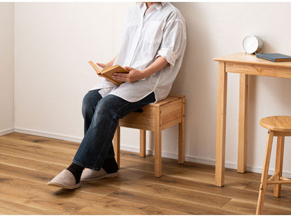 スツール 収納付き 天然木 チェア ディスプレイ 収納 木製 おしゃれ インテリア 北欧 かわいい リビング ダイニング リモートワーク 在宅ワーク シンプル 家具 イス いす 椅子(代引不可)