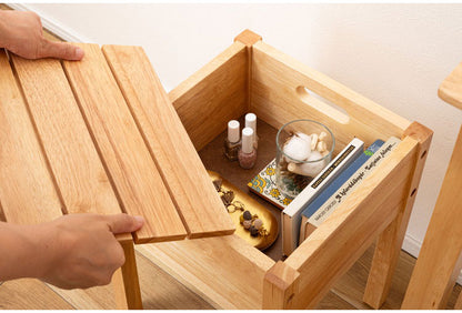 スツール 収納付き 天然木 チェア ディスプレイ 収納 木製 おしゃれ インテリア 北欧 かわいい リビング ダイニング リモートワーク 在宅ワーク シンプル 家具 イス いす 椅子(代引不可)