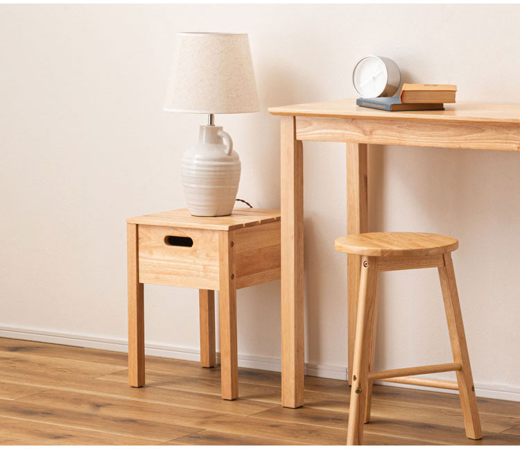スツール 収納付き 天然木 チェア ディスプレイ 収納 木製 おしゃれ インテリア 北欧 かわいい リビング ダイニング リモートワーク 在宅ワーク シンプル 家具 イス いす 椅子(代引不可)