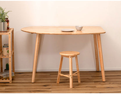 スツール 木製 天然木 北欧 円形 おしゃれ リビング ダイニング 丸形 リモートワーク 在宅ワーク 椅子 いす イス チェア チェアー かわいい シンプル 玄関 ディスプレイ 家具(代引不可)