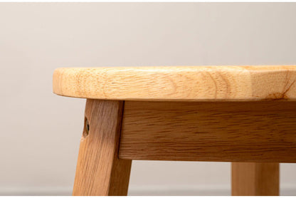 スツール 木製 天然木 北欧 円形 おしゃれ リビング ダイニング 丸形 リモートワーク 在宅ワーク 椅子 いす イス チェア チェアー かわいい シンプル 玄関 ディスプレイ 家具(代引不可)
