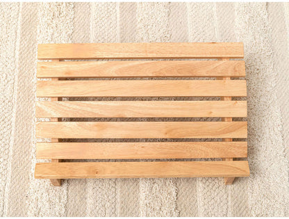 フットレスト 木製 Mサイズ 天然木 足置き オットマン リモートワーク 在宅ワーク リビング ダイニング おしゃれ 北欧 かわいい インテリア ステップ シンプル 軽量 足台 フット台(代引不可)