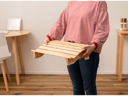 フットレスト 木製 Mサイズ 天然木 足置き オットマン リモートワーク 在宅ワーク リビング ダイニング おしゃれ 北欧 かわいい インテリア ステップ シンプル 軽量 足台 フット台(代引不可)