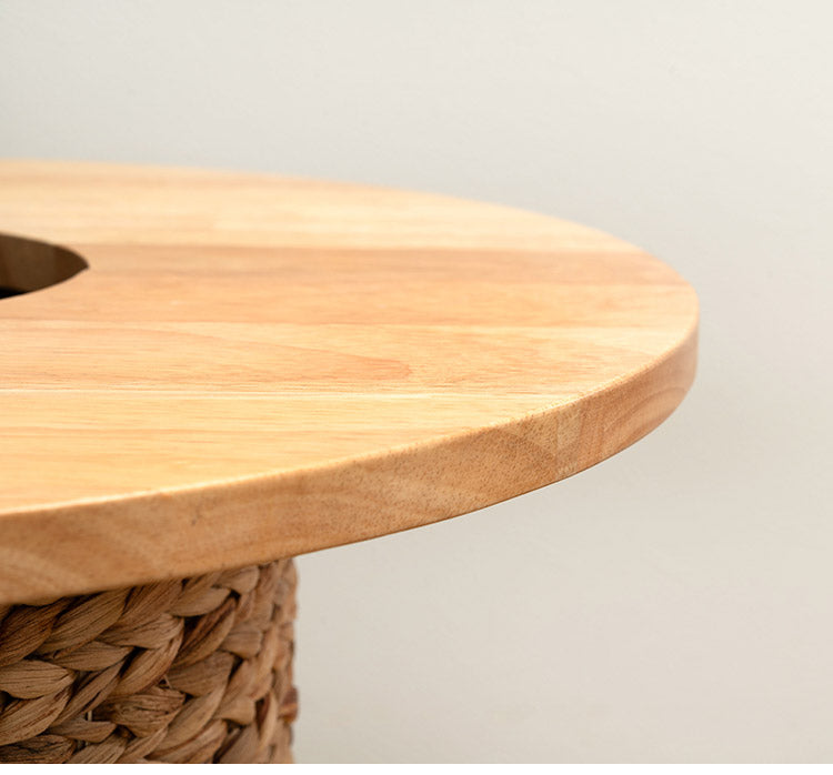 プランターテーブル プランターテーブル サイドテーブル テーブル 木製 天然木 北欧 おしゃれ 円 丸 ラウンド インテリア おしゃれ 北欧(代引不可)