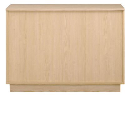 サイドボード 幅120cm キャビネット 木製 木目調 収納 戸棚 キッチンカウンター ウォルナット おしゃれ ブラウン ナチュラル(代引不可)