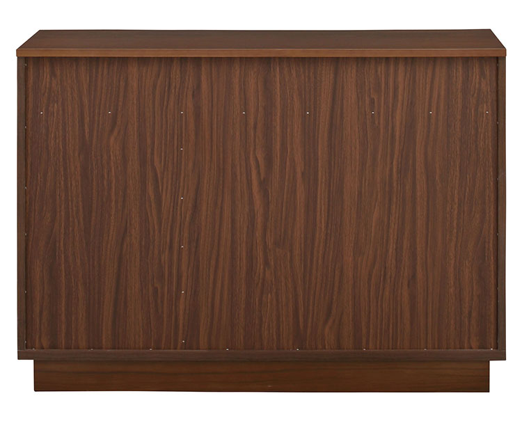 サイドボード 幅120cm キャビネット 木製 木目調 収納 戸棚 キッチンカウンター ウォルナット おしゃれ ブラウン ナチュラル(代引不可)