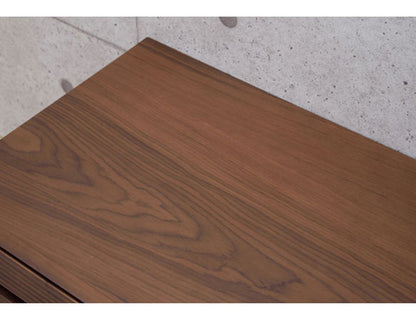 サイドボード 幅120cm キャビネット 木製 木目調 収納 戸棚 キッチンカウンター ウォルナット おしゃれ ブラウン ナチュラル(代引不可)