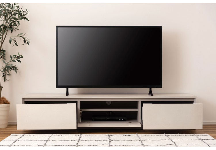 TVボード TVボード テレビボード ローボード テレビ台 TV台 収納 おしゃれ シンプル リビング 引き出し コード穴 大容量 コードスリット 高さ調節(代引不可)