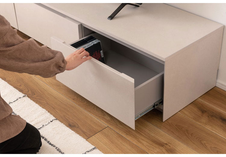 TVボード TVボード テレビボード ローボード テレビ台 TV台 収納 おしゃれ シンプル リビング 引き出し コード穴 大容量 コードスリット 高さ調節(代引不可)