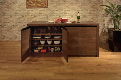 カウンター 幅180cm カウンター 棚 ダイニング リビング 収納 おしゃれ バー カフェ シンプル 天然木 インテリア(代引不可)