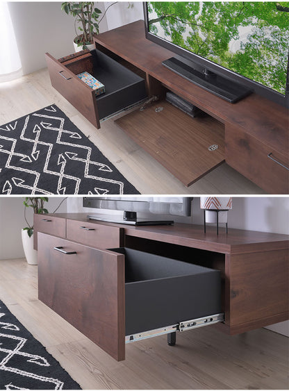 テレビボード テレビ台 幅200センチ 国産 ローボード おしゃれ 収納 引き出し 北欧 木製テレビ台 モダン ナチュラル リビングボード(代引不可)