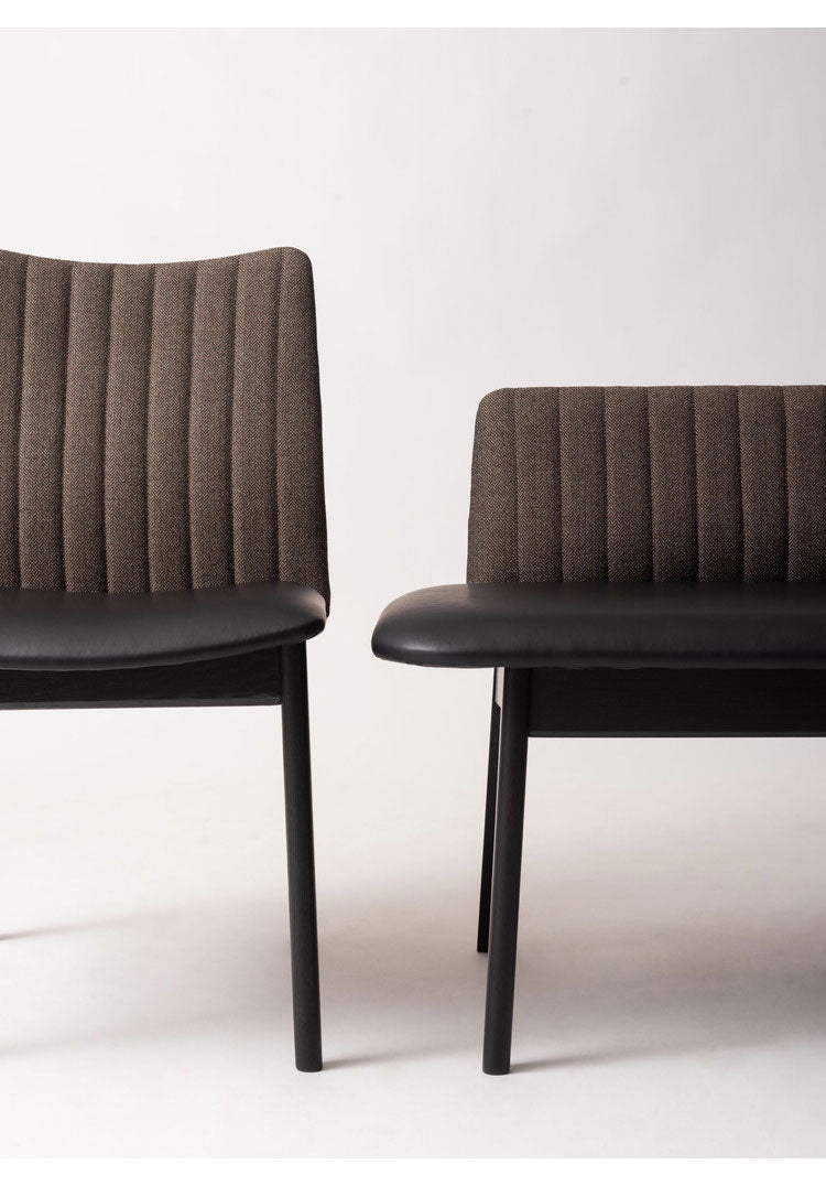 ダイニングチェア 日本製 天然木 木製 椅子 イス おしゃれ アームレス 肘なし ヴィンテージ 北欧 一人暮らし 新生活 木脚 合皮 レザー モダン 黒 ブラック ブラウン(代引不可)