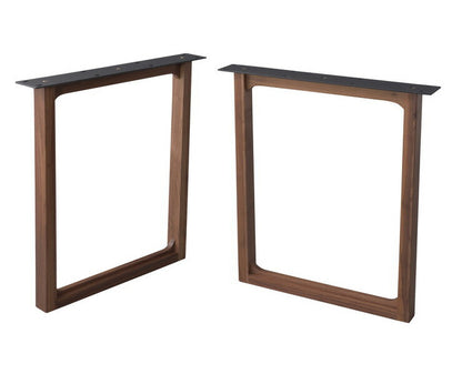 ダイニングテーブル脚単品 スクエア型 幅66 奥行10 高さ68 脚 テーブル ダイニングテーブル パーツ 組み合わせ 脚のみ 木製脚(代引不可)