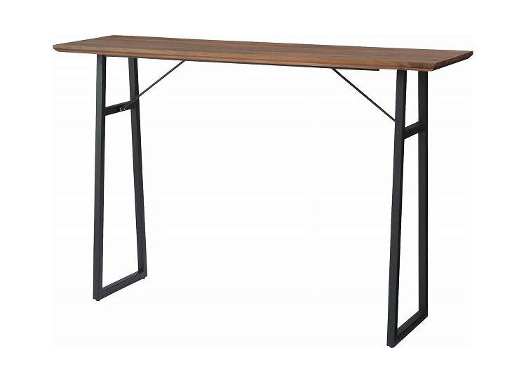 デスク 脚 2脚組 カウンター 脚のみ 机 テーブル パーツ スチール ブラック 黒 シンプル DIY アジャスター付き 天板なし 組立式 インテリア おしゃれ(代引不可)