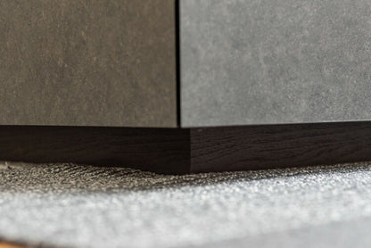 リビングテーブル センターテーブル ローテーブル テーブル 幅90cm 正方形 グレー おしゃれ モダン シンプル 引き出し付き 収納付き 大きめ 日本製(代引不可)