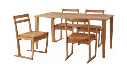 ダイニングテーブル テーブル ダイニング 無垢材 天然木 日本製 国産 オーク ウォールナット 木製 シンプル 横幅150cm ナチュラル おしゃれ(代引不可)