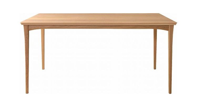 ダイニングテーブル 幅150cm ダイニングテーブル テーブル 食卓テーブルダイニング おしゃれ 食卓 かわいい カフェ風 シンプル モダン ナチュラル オーク 天然木 北欧(代引不可)