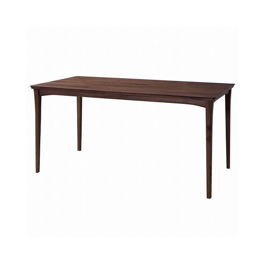 ダイニングテーブル 幅150cm ダイニングテーブル テーブル 食卓テーブルダイニング おしゃれ 食卓 かわいい カフェ風 シンプル モダン ナチュラル 天然木 ウォルナット 北欧(代引不可)