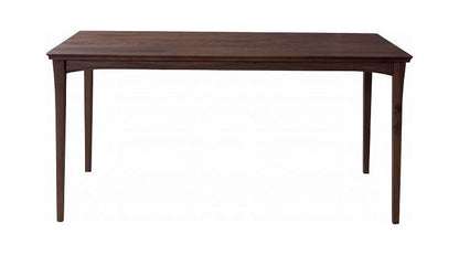 ダイニングテーブル 幅150cm ダイニングテーブル テーブル 食卓テーブルダイニング おしゃれ 食卓 かわいい カフェ風 シンプル モダン ナチュラル 天然木 ウォルナット 北欧(代引不可)