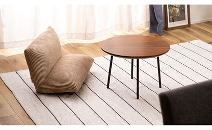 ラウンドテーブル 幅60cm サイドテーブル ナイトテーブル テーブル コンパクト シンプル 北欧 丸型 ラウンド 木製 天然木 スチール コンパクト 新生活 一人暮らし(代引不可)