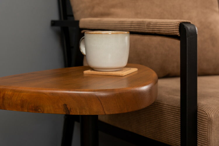 サイドテーブル テーブル おしゃれ 天然木 木製 ナイトテーブル 丸 インダストリアル ヴィンテージ モダン インテリア 北欧モダン シンプル コンパクト 高さ50cm(代引不可)