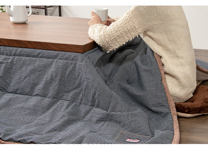 こたつ布団 長方形 ヒッコリーストライプ 190×230(cm) 天板サイズ120×80(cm)以下 コタツ炬燵 暖房 ふとん おしゃれ(代引不可)