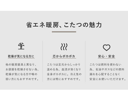 こたつ布団 正方形 薄掛けタイプ 190×190cm 帆布 コットン 撥水加工 裏ボア 省スペース こたつ掛け布団 ヴィンテージ(代引不可)
