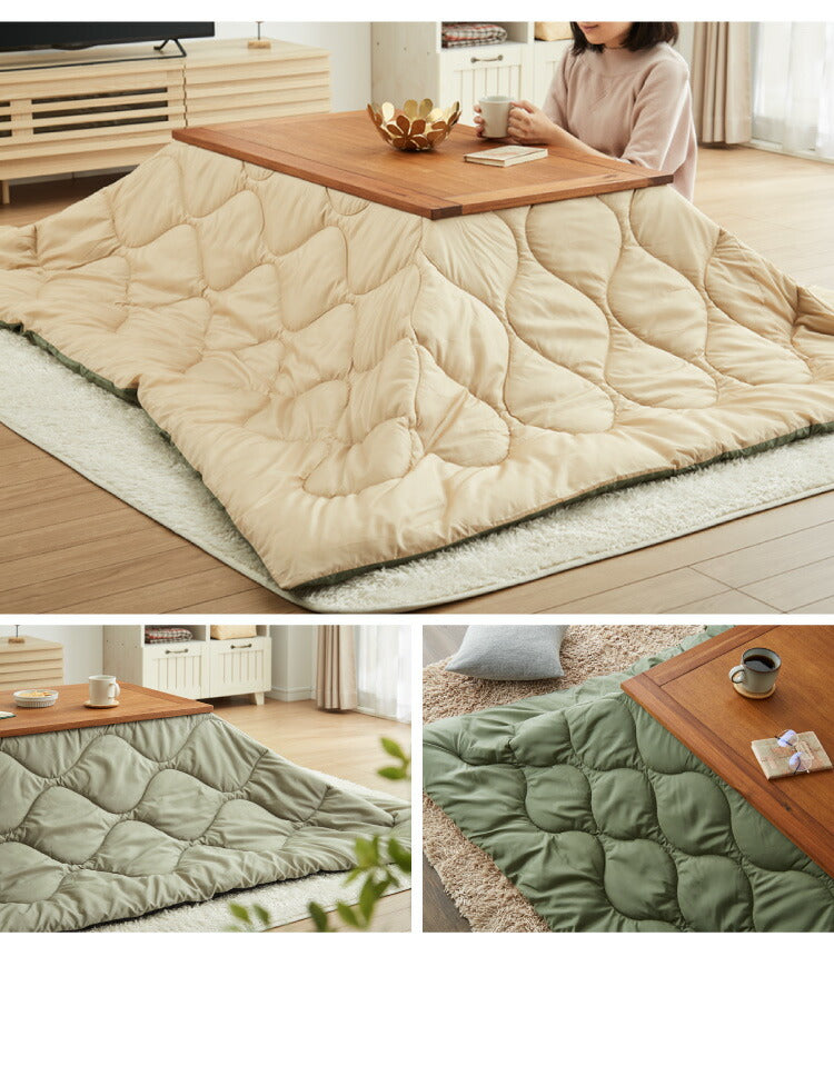 こたつ布団 リバーシブル 長方形 190cm×230cm 洗える 撥水加工 収納袋付き 2WAY アウトドア 寝袋 キャンプ 洗濯 単品 持ち運び おしゃれ 北欧 一人暮らし コタツ布団(代引不可)