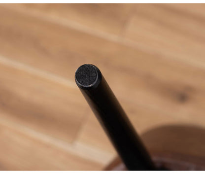 カラメリ チェア ダイニングチェア チェア ダイニング 椅子 イス 黒 天然木 アッシュ レザー モダン シック 北欧 シンプル おしゃれ ウレタン塗装 ナチュラル 茶色 インテリア 省スペース(代引不可)