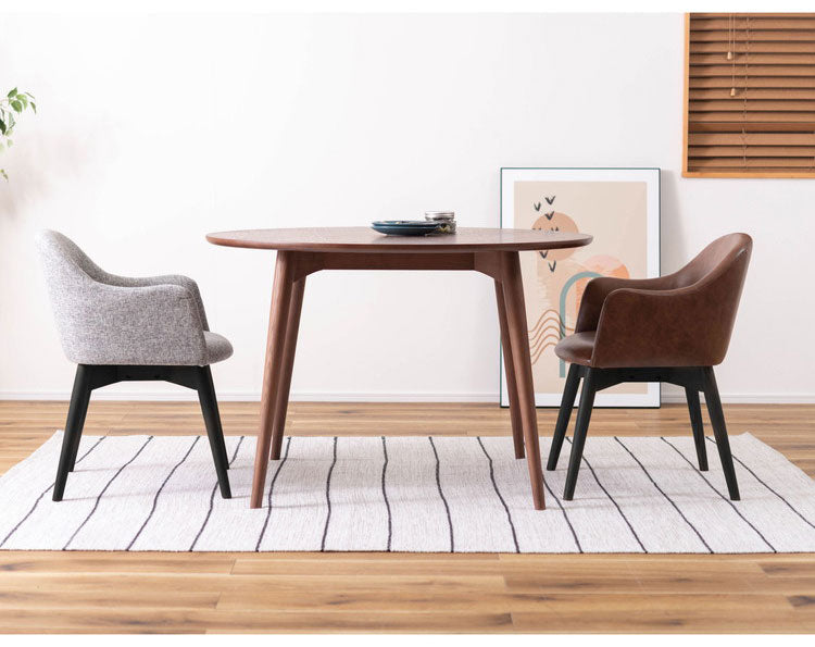 カラメリ チェア ダイニングチェア チェア ダイニング 椅子 イス 黒 天然木 アッシュ レザー モダン シック 北欧 シンプル おしゃれ ウレタン塗装 ナチュラル 茶色 インテリア 省スペース(代引不可)