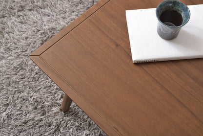 コタツ コタツテーブル センターテーブル ミニ コンパクト 一人使い オールシーズン ハーフヒーター 天然木 アカシア デザイン おしゃれ シャープ(代引不可)