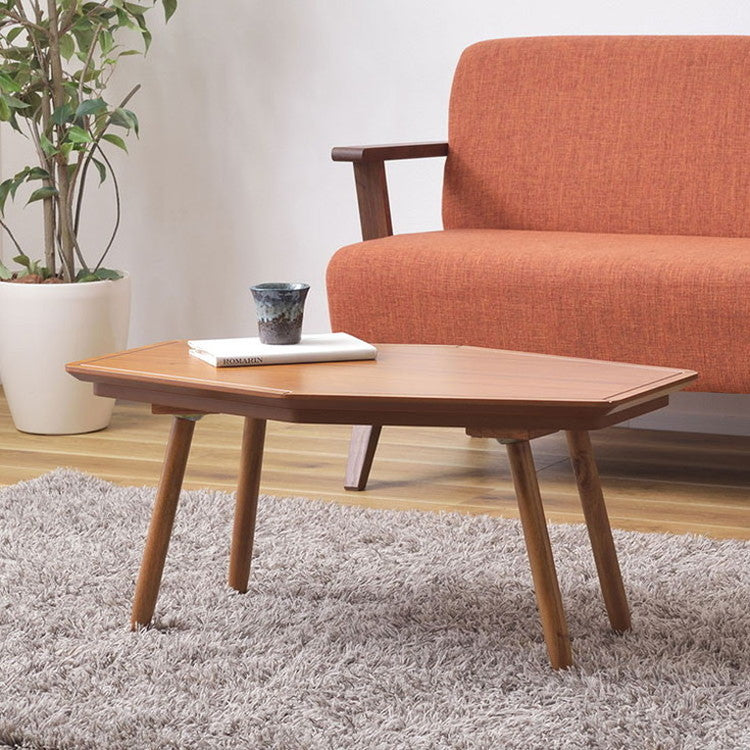 コタツ コタツテーブル センターテーブル ミニ コンパクト 一人使い オールシーズン ハーフヒーター 天然木 アカシア デザイン おしゃれ シャープ(代引不可)