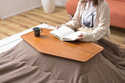 コタツ コタツテーブル センターテーブル ミニ コンパクト 一人使い オールシーズン ハーフヒーター 天然木 アカシア デザイン おしゃれ シャープ(代引不可)