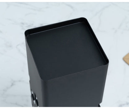 傘立て 傘立て シンプル アンブレラスタンド 傘入れ 玄関 かさ 収納 スチール 四角 長方形 コンパクト スリム ブルーグレー チェック スッキリ おしゃれ インテリア 北欧 新生活 省スペース(代引不可)