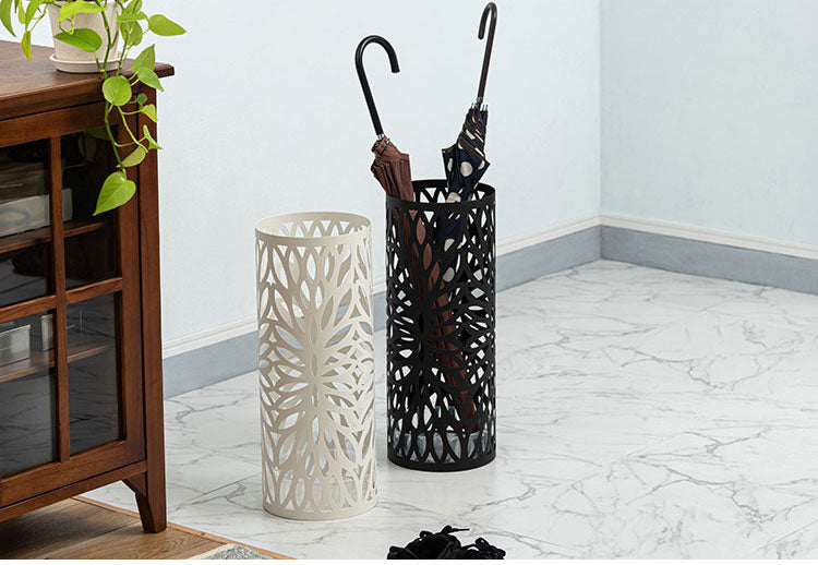 傘立て LFS-184 東谷 傘立て おしゃれ 北欧 スリム 傘たて 省スペース 軽量 軽い 横幅19.5cm 高さ49cm 円形 円柱 アンティーク かわいい アンブレラスタンド スチール コンパクト(代引不可)