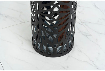 傘立て LFS-184 東谷 傘立て おしゃれ 北欧 スリム 傘たて 省スペース 軽量 軽い 横幅19.5cm 高さ49cm 円形 円柱 アンティーク かわいい アンブレラスタンド スチール コンパクト(代引不可)