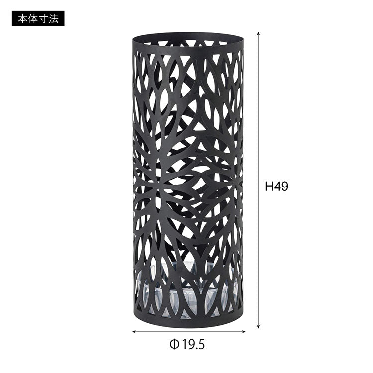 傘立て LFS-184 東谷 傘立て おしゃれ 北欧 スリム 傘たて 省スペース 軽量 軽い 横幅19.5cm 高さ49cm 円形 円柱 アンティーク かわいい アンブレラスタンド スチール コンパクト(代引不可)