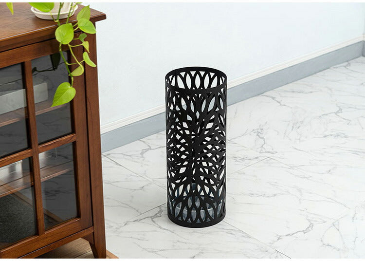 傘立て LFS-184 東谷 傘立て おしゃれ 北欧 スリム 傘たて 省スペース 軽量 軽い 横幅19.5cm 高さ49cm 円形 円柱 アンティーク かわいい アンブレラスタンド スチール コンパクト(代引不可)