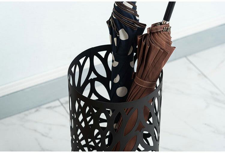 傘立て LFS-184 東谷 傘立て おしゃれ 北欧 スリム 傘たて 省スペース 軽量 軽い 横幅19.5cm 高さ49cm 円形 円柱 アンティーク かわいい アンブレラスタンド スチール コンパクト(代引不可)