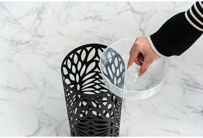 傘立て LFS-184 東谷 傘立て おしゃれ 北欧 スリム 傘たて 省スペース 軽量 軽い 横幅19.5cm 高さ49cm 円形 円柱 アンティーク かわいい アンブレラスタンド スチール コンパクト(代引不可)